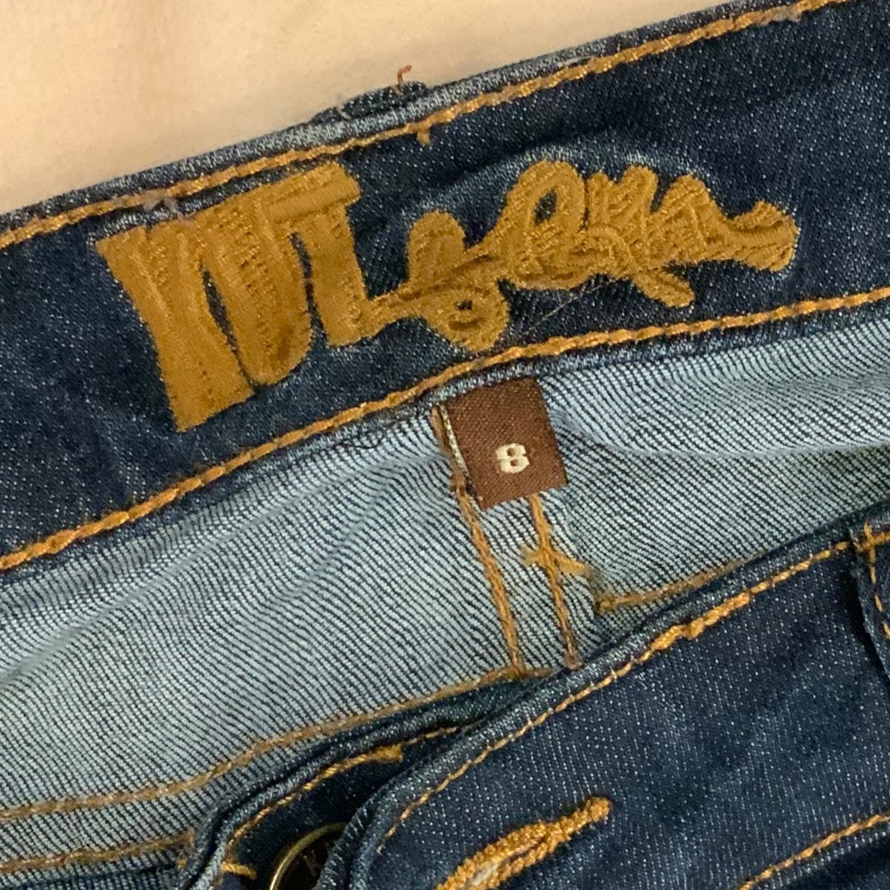 Kut from the Kloth Blue 8 Jeans Straight Leg Normcore Scandi Girl Minimalist - Picture 2 of 8